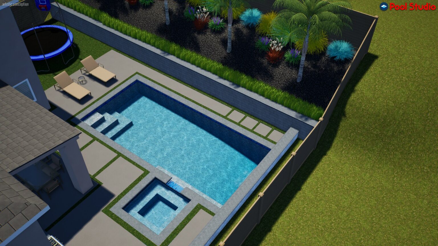 Custom Rectangular Pools | Cookie Cutter Pools, Inc.